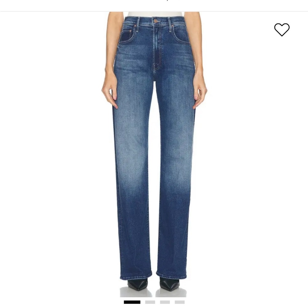 Mother ‘The Lasso Heel’ High Waisted Jeans, Size 33